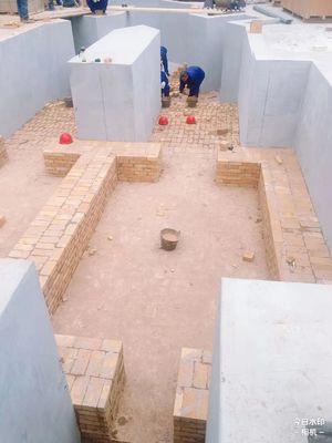 Turnkey Dry Process Solid Sodium Silicate Production Line 2.5 - 3.5 Modulus